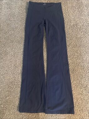 Athleta Navy Wide-Leg Yoga Pants